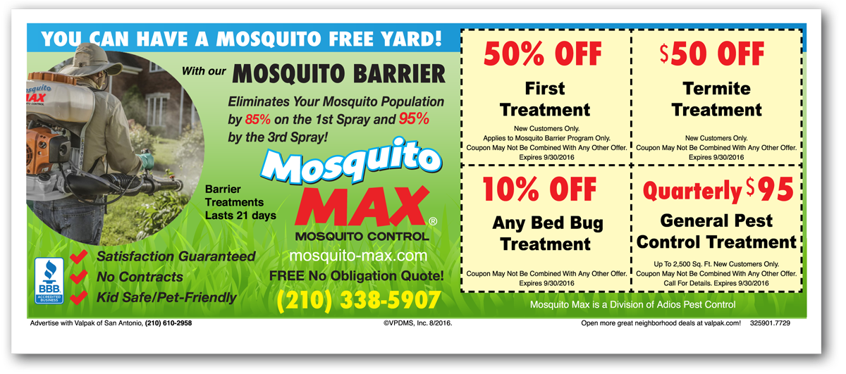 Mosquito yard control